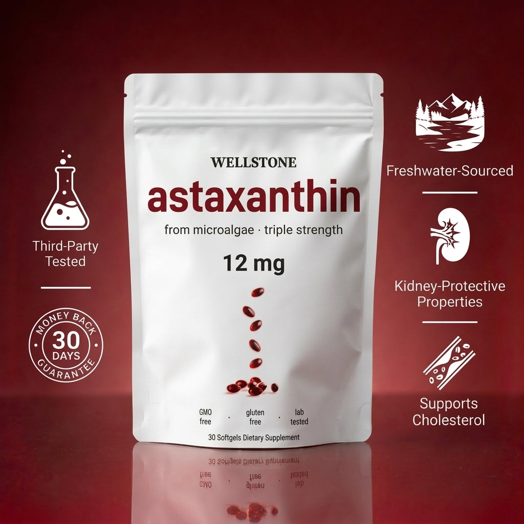 Freshwater-Sourced Astaxanthin